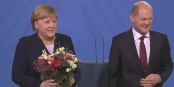 Au revoir Angela Merkel, bienvenue Olaf Scholz... Foto: ScS EJ
