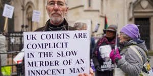 "Britische Gerichte sind Komplizen der langsamen Ermordung eines unschuldigen Mannes"... Foto: Alisdare Hickson / Wikimedia Commons / CC-BY-SA 4.0int