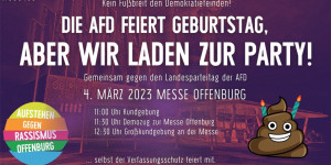 Am 4. März sagt Offenburg ein lautes "Nein" zu Rechtsextremismus und der AfD. Foto: Organisatoren