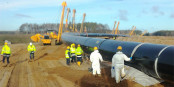 La costruzione di un gasdotto richiede un know-how e un'esperienza straordinari. Foto: privata