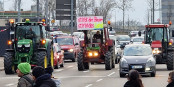 Le ras-le-bol des agriculteurs allemands s'exprime même à la frontière franco-allemande. Foto: Eurojournalist(e) / CC-BY 2.0