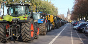 Des milliers de tracteurs bloquent les autoroutes et les villes partout en Allemagne. Foto: Hinnerk11 / Wikimedia Commons / CC-BY-SA 4.0int