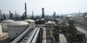 Die SOCAR STar Raffinerie südlich von Izmir, im Besitz von Aserbaidschan - von hier gelangt russisches Öl nach Europa. Foto: President.az / Wikimedia Commons / CC-BY 4.0int