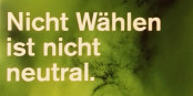 Eine Stimmenthaltung ist natürlich bereits eine Aussage, aber die ist eben alles andere als neutral. Foto: Bärbel Miemietz / Wikimedia Commons / CC-BY-SA 4.0int