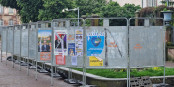 Der Zustand dieser Plakatwände sagt viel über die Begeisterung der Wähler für die Europawahl aus... Foto: Eurojournalist(e) / CC-BY 2.0