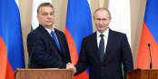 Ziemlich beste Freunde - Viktor Orban und Wladimir Putin. Foto: Kremlin.ru / Wikimedia Commons / CC-BY 4.0int