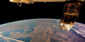 Vue d'en-haut, l'Europe est merveilleuse. Mais seulement vue d'en-haut... Foto: ESA/A.Gerst / Wikimedia Commons / CC-BY-SA 3.0 IGO
