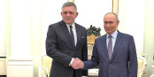 Robert Fico et Vladimir Poutine s'entendent plutôt bien... Foto: Kremlin.ru / Wikimedia Commons / CC-BY 4.0int