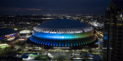 Im Caesars Superdome in New Orleans steigt in der Nacht von Sonntag auf Montag das Spiel des Jahres! Foto; DHSgov / Wikimedia Commons / PD